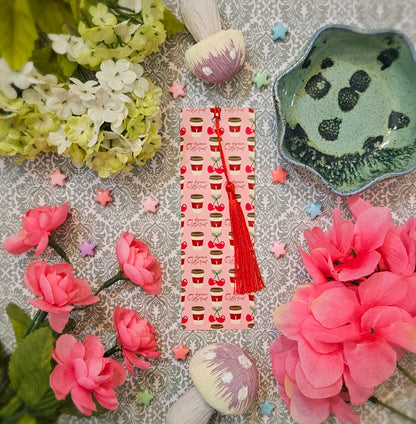 Cherry Latte Bookmark